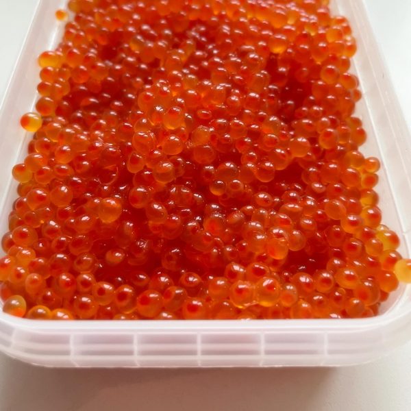 Dānijas varavīksnes foreļu ikri, 3%, saldēti, 250 g