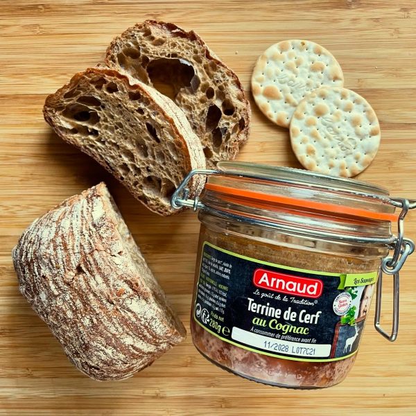 Terīne brieža ar konjaku Arnaud, 280gr