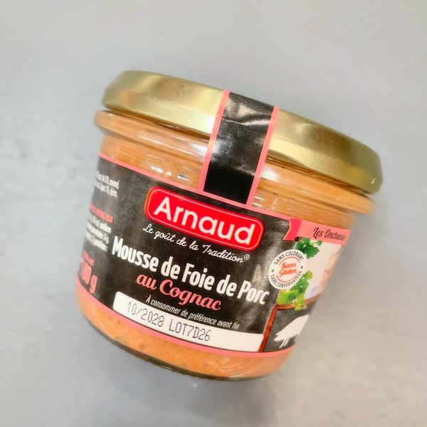 Muss cūkgaļas aknu ar konjaku Arnaud, 180gr