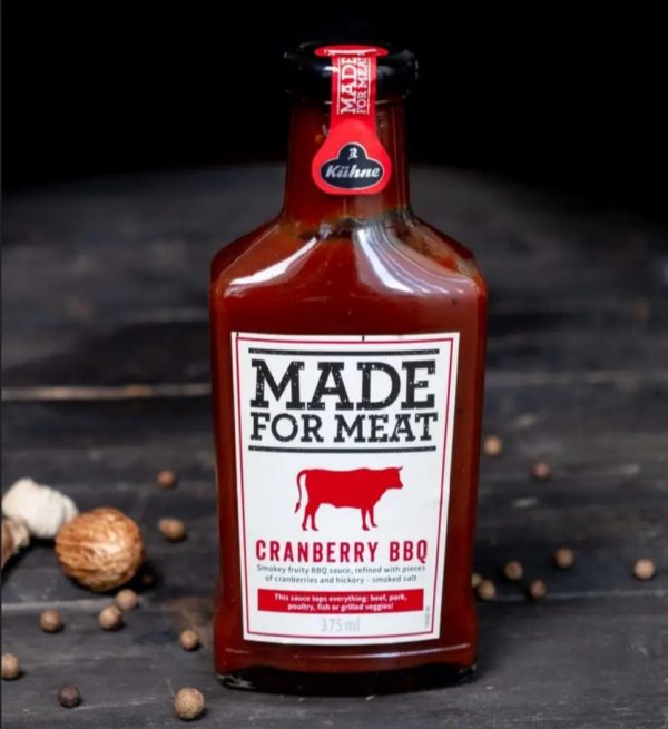 Made for Meat mērce gaļai BBQ ar dzervenēm, 375ml