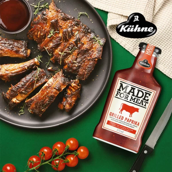 Made for Meat mērce gaļai ar grillētu papriku, 375ml