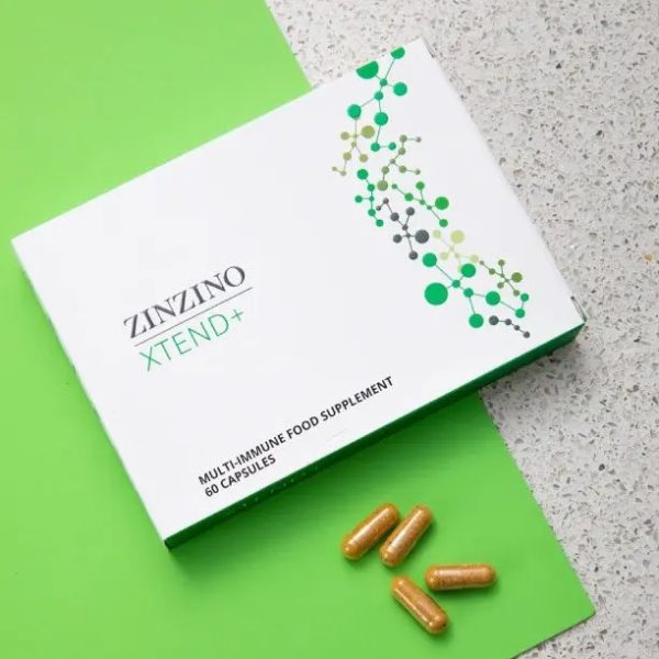 ZinZino Xtend+ vitamīnu komplekss vegāniem, 60 kapsulas