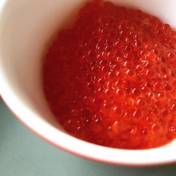 Somijas foreļu ikri mazsālīti 3,6%, svaigi, 500gr
