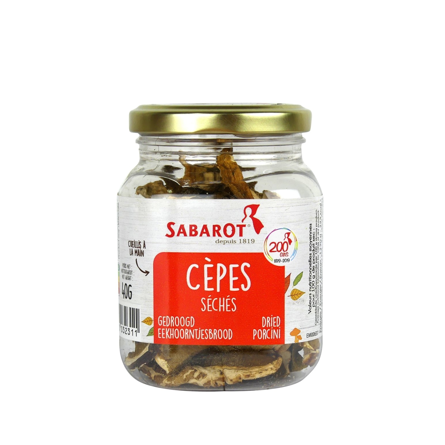 Sabarot cepes-extra-seches-40g