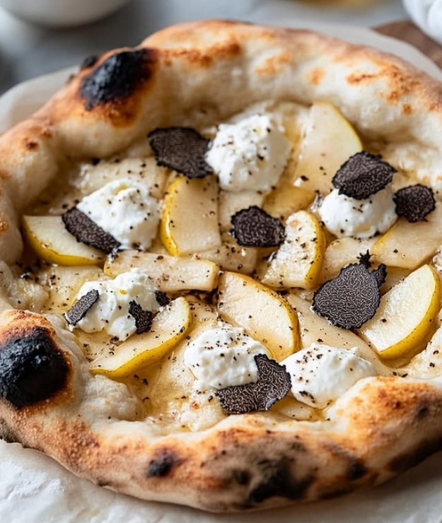 Sabatino tartufi truffle zest pizza