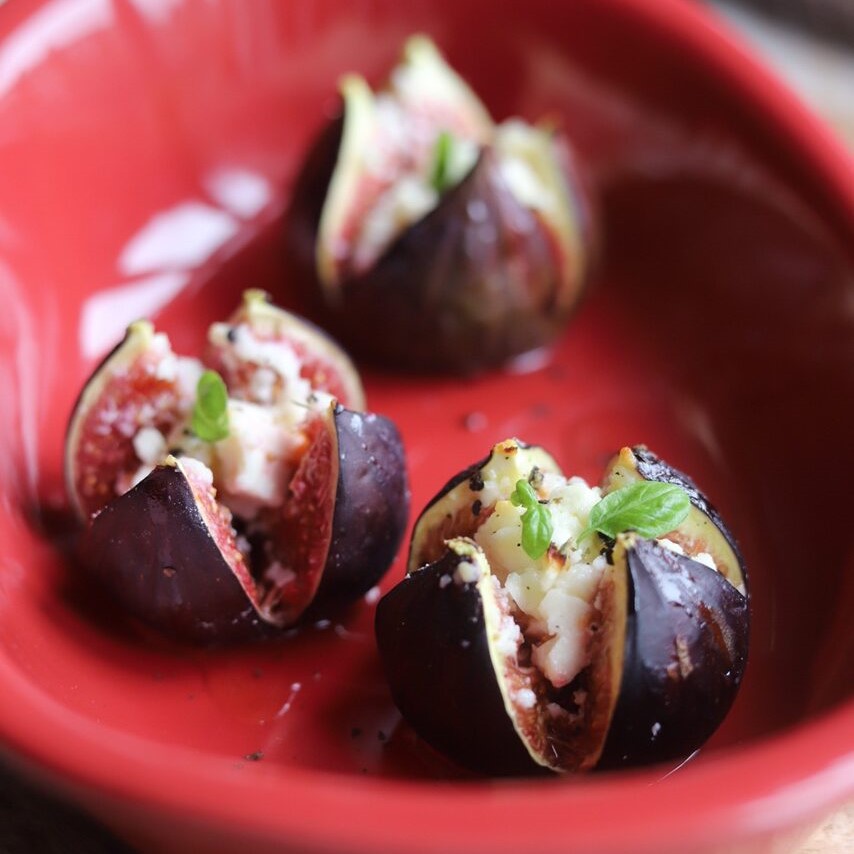 Fior di maso gorgonzola dop baked-figs