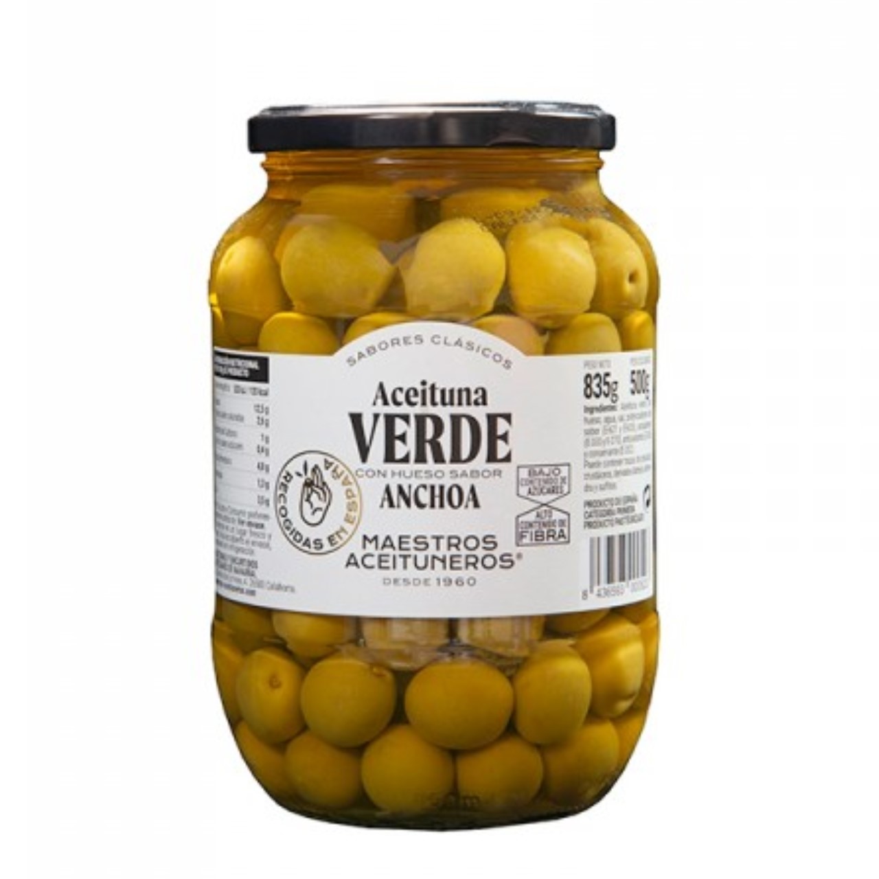 Maestros Aceituneros anchoa Aceituna-Verde
