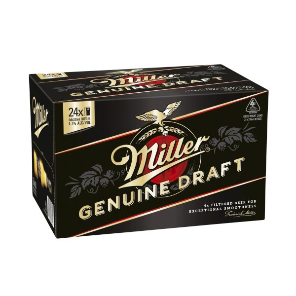 Alus Miller Genuine Draft, 4,7%, 33cl, 24gb