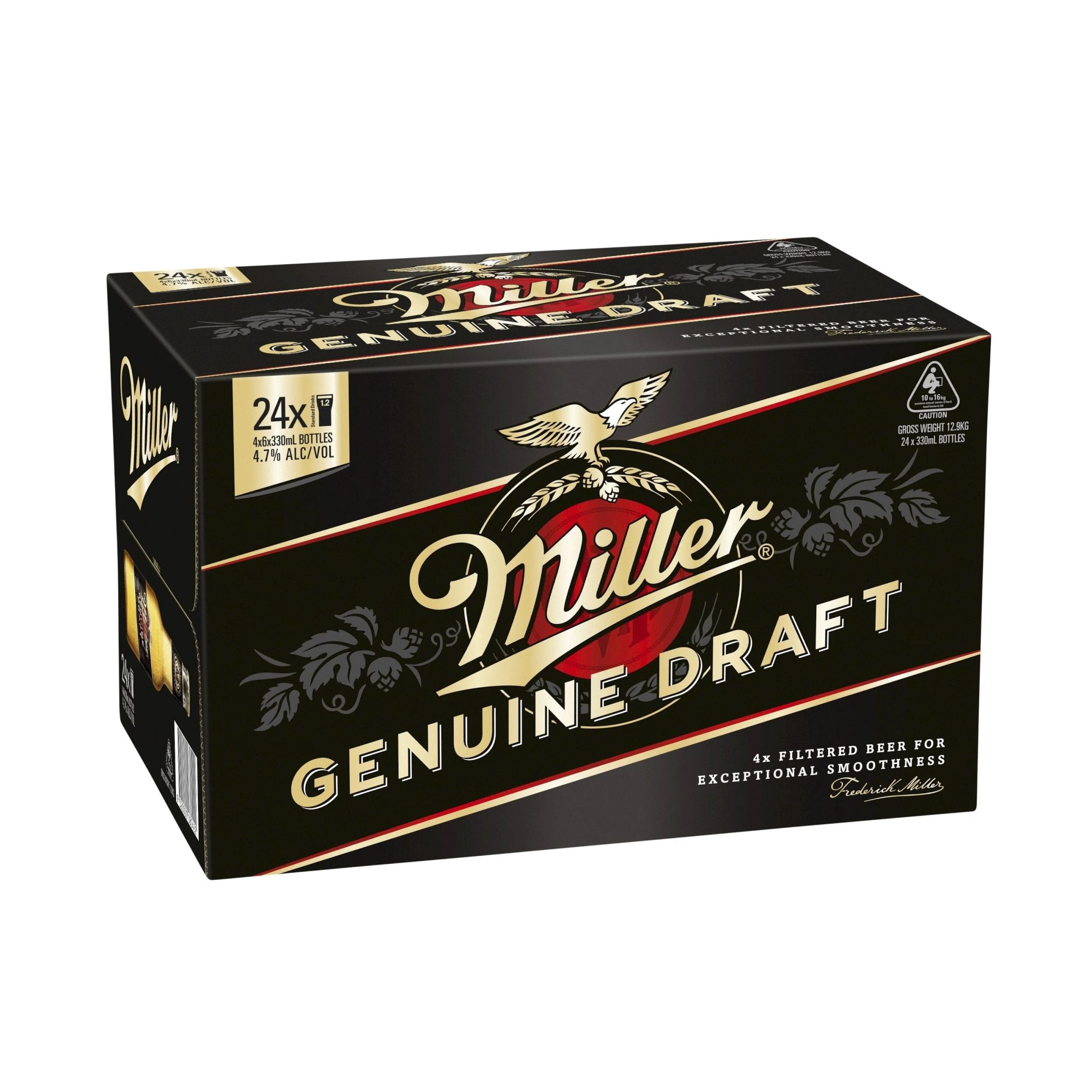 Miller Genuine Draft beer 24