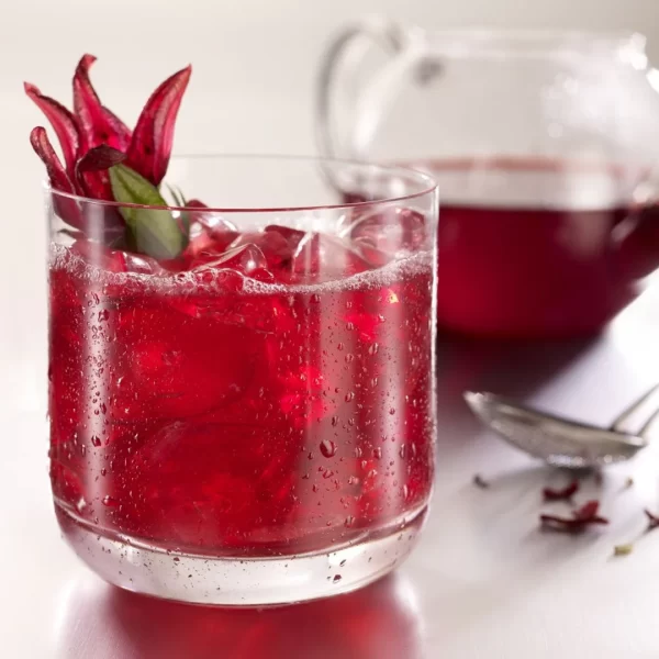 Hibiskus ziedi sīrupā, kokteiļu dekorēšanai, 270 gr