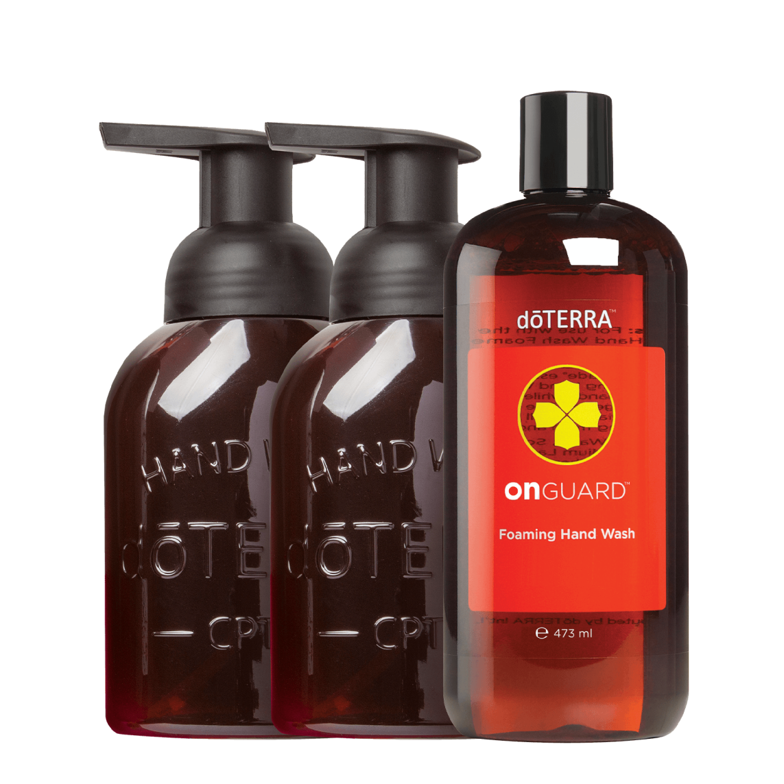 doterra on guard foaming handwash-2dispensers-large-1720×1350