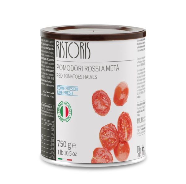 RISTORIS tomāti viegli žāvēti pusītes eļļā, 750g