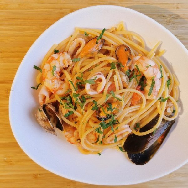 Trevisani con Gusto jūras velšu mērce Sugo Alla Marinara (kalmāri, mīdijas, garneles), saldēta, 400gr