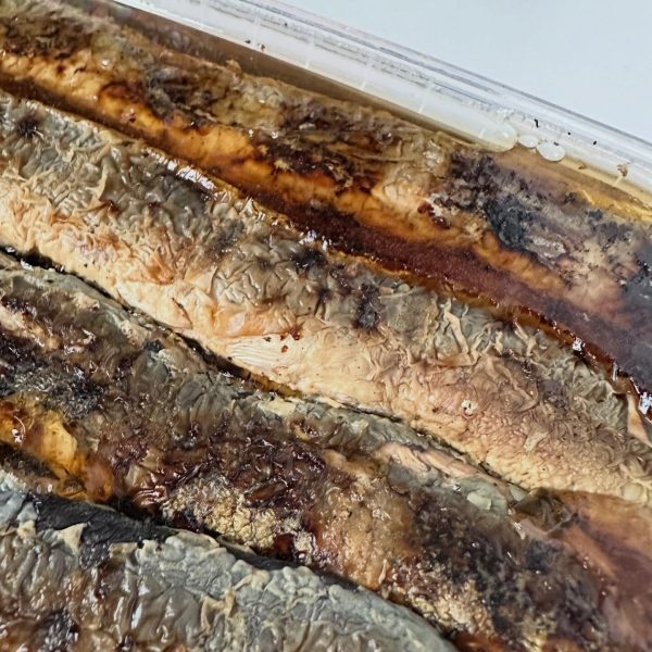 Cepti nēģi želejā cepti uz oglēm, bez galvām , 550gr