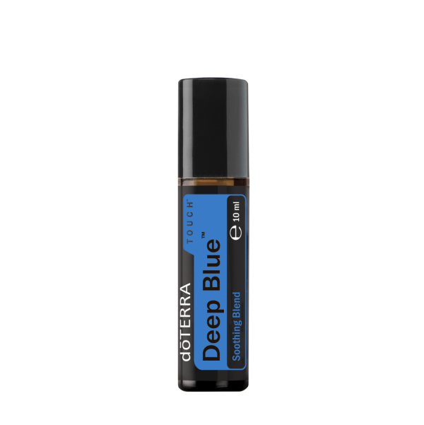 Deep Blue Touch ēterisko eļļu nomierinošs maisījums locītavām un muskuļiem rullītī, 10ml