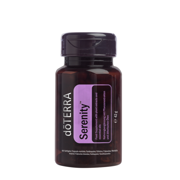 Serenity uztura bagātinātājs Doterra mieram un miegam, 60 kapsulas