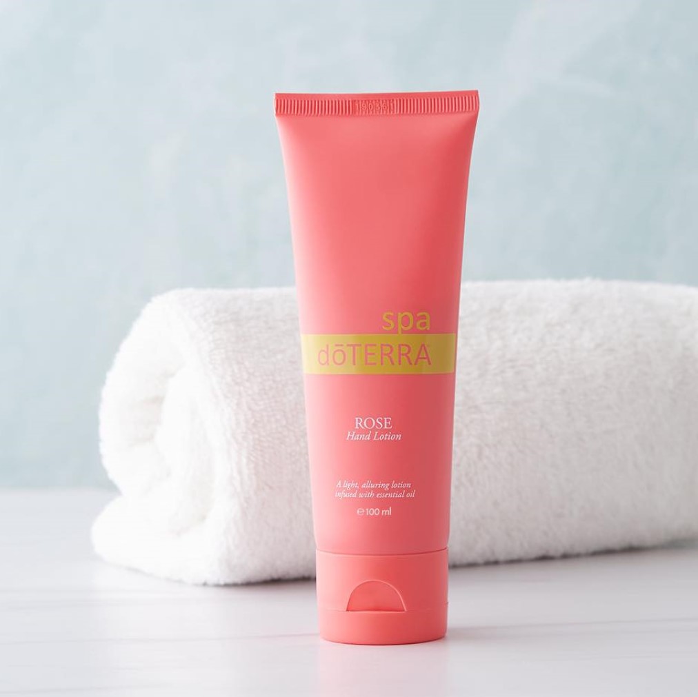 doterra spa rose lotion 1