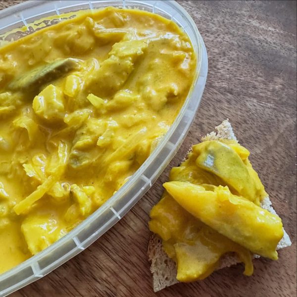 Siļķu fileju gabaliņi karija mērcē, 220g
