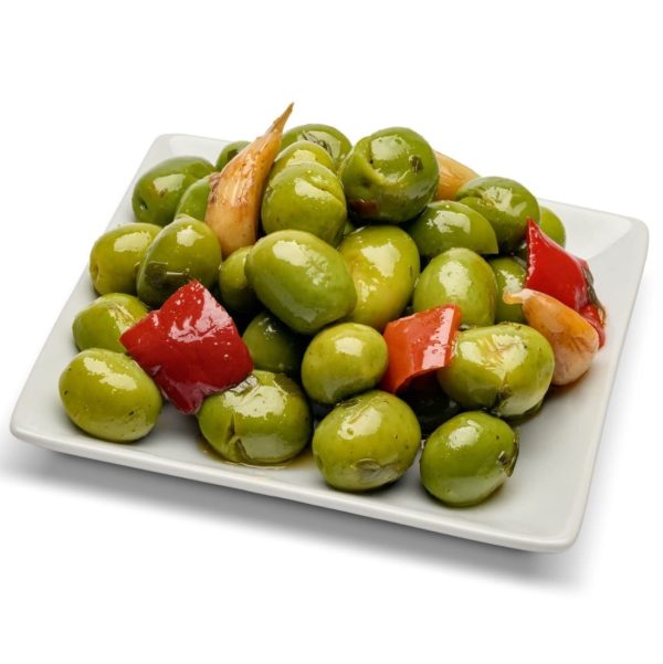Olīvas zaļās Chupadeo garšaugu sālījumā Zambudio, 620gr