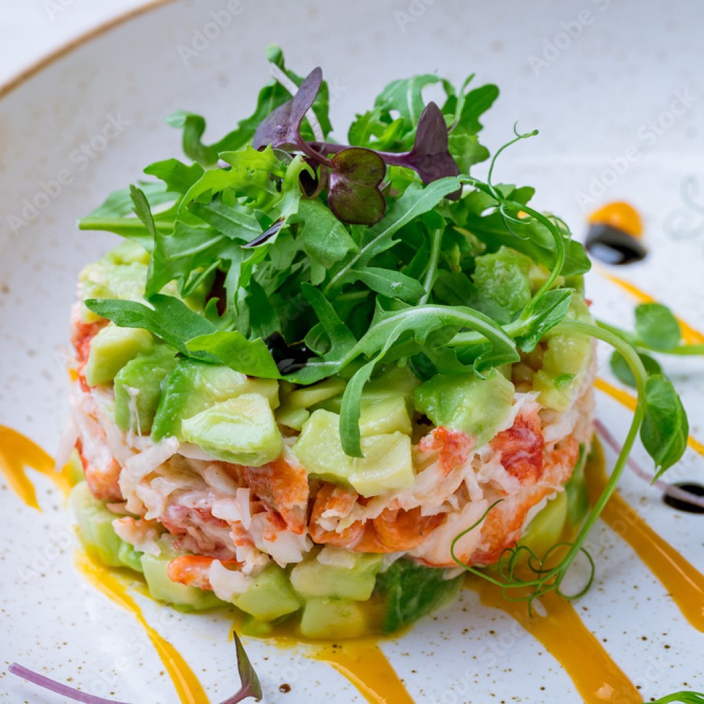 king crab tartar
